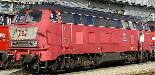Kein weiteres Foto der Lok 400 vorhanden