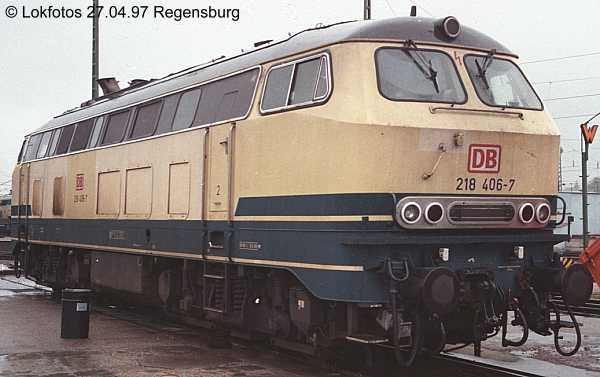 Kein weiteres Foto der Lok 406 vorhanden