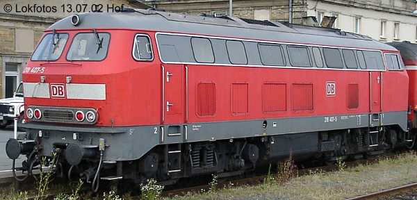 Kein weiteres Foto der Lok 407 vorhanden