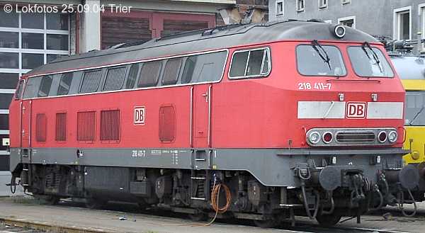 Kein weiteres Foto der Lok 411 vorhanden