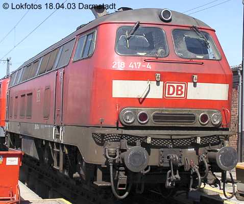 Kein weiteres Foto der Lok 417 vorhanden