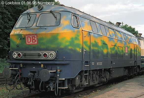 Kein weiteres Foto der Lok 418 vorhanden