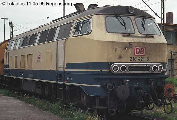 Kein weiteres Foto der Lok 421 vorhanden