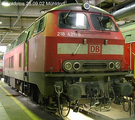 Kein weiteres Foto der Lok 421 vorhanden