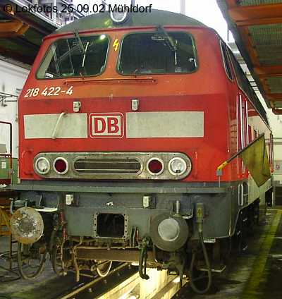 Kein weiteres Foto der Lok 422 vorhanden