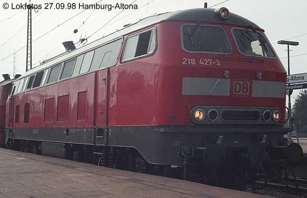 Kein weiteres Foto der Lok 427 vorhanden
