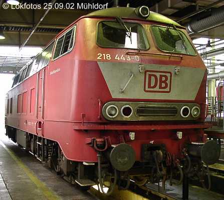 Kein weiteres Foto der Lok 443 vorhanden