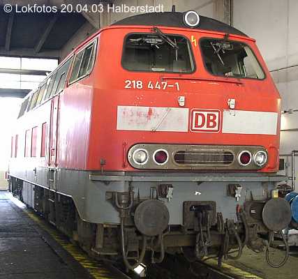 Kein weiteres Foto der Lok 447 vorhanden