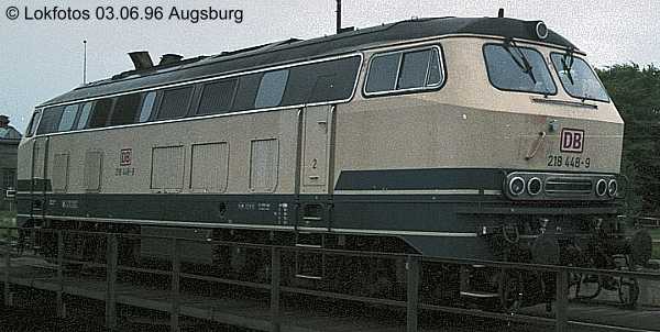 Kein weiteres Foto der Lok 448 vorhanden