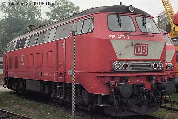 Kein weiteres Foto der Lok 468 vorhanden