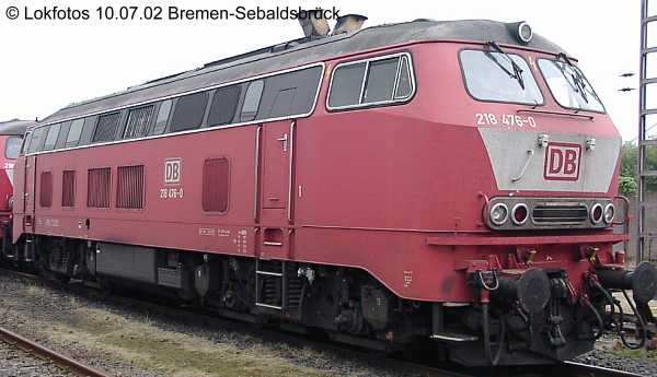 Kein weiteres Foto der Lok 476 vorhanden