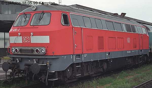 Kein weiteres Foto der Lok 480 vorhanden