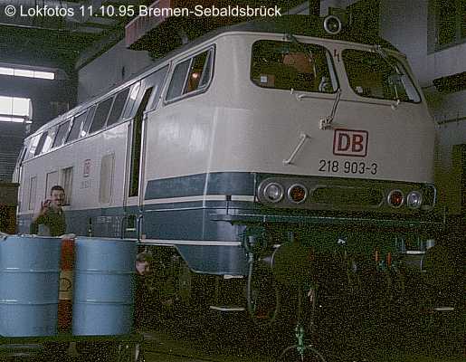 Kein weiteres Foto der Lok 903 vorhanden