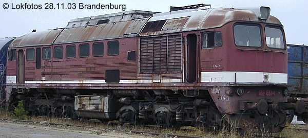 Kein weiteres Foto der Lok 040 vorhanden