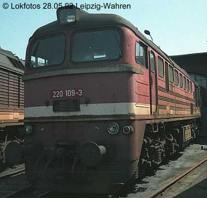 Kein weiteres Foto der Lok 109 vorhanden