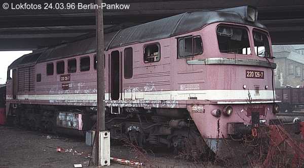 Kein weiteres Foto der Lok 126 vorhanden