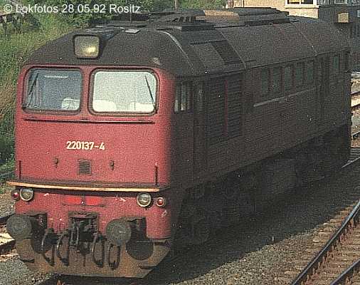 Kein weiteres Foto der Lok 137 vorhanden