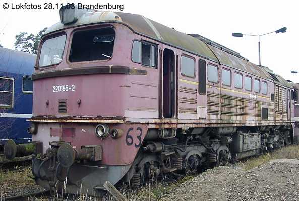 Kein weiteres Foto der Lok 195 vorhanden