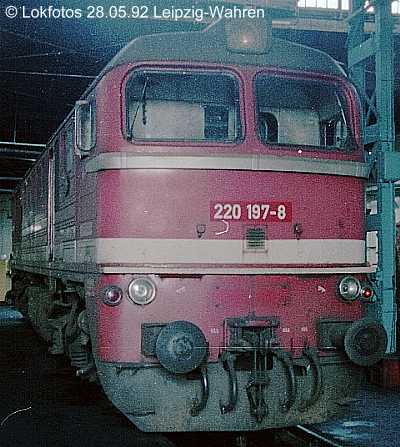 Kein weiteres Foto der Lok 197 vorhanden