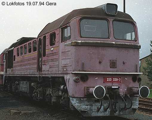 Kein weiteres Foto der Lok 329 vorhanden