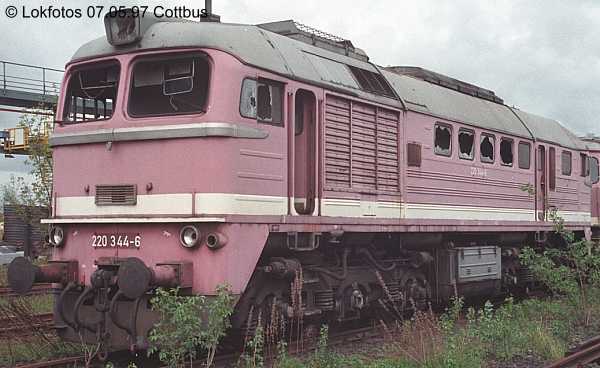 Kein weiteres Foto der Lok 344 vorhanden