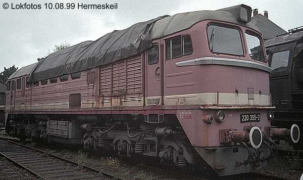 Kein weiteres Foto der Lok 355 vorhanden