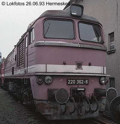 Kein weiteres Foto der Lok 362 vorhanden