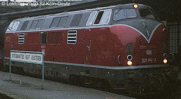 Kein weiteres Foto der Lok 114 vorhanden