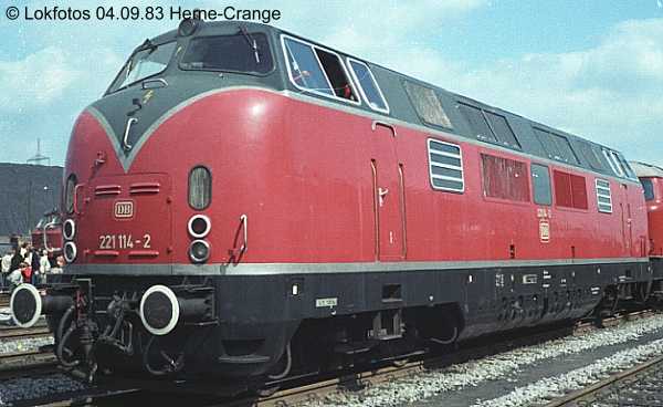Kein weiteres Foto der Lok 114 vorhanden