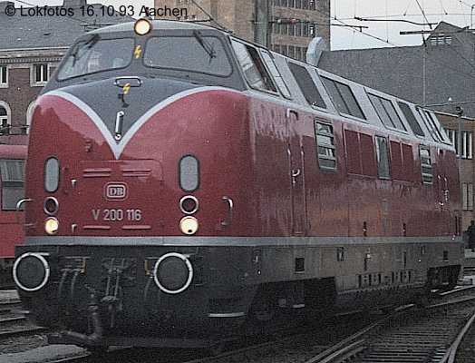 Kein weiteres Foto der Lok 116 vorhanden