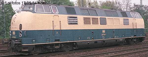 Kein weiteres Foto der Lok 121 vorhanden