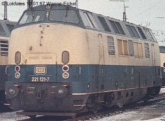 Kein weiteres Foto der Lok 121 vorhanden
