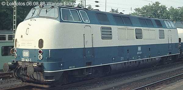 Kein weiteres Foto der Lok 143 vorhanden