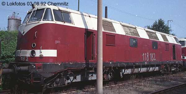 Kein weiteres Foto der Lok 182 vorhanden