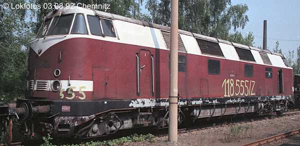 Kein weiteres Foto der Lok 555 vorhanden