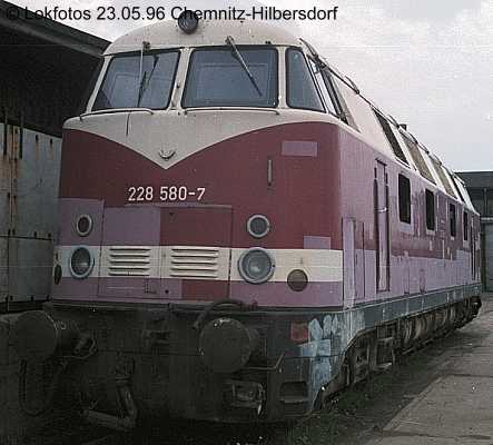 Kein weiteres Foto der Lok 580 vorhanden