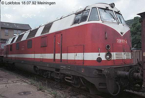 Kein weiteres Foto der Lok 671 vorhanden