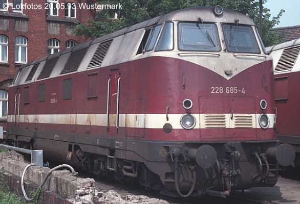 Kein weiteres Foto der Lok 685 vorhanden
