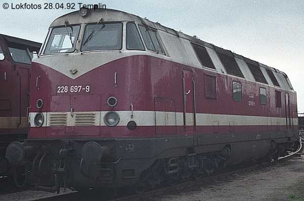 Kein weiteres Foto der Lok 697 vorhanden