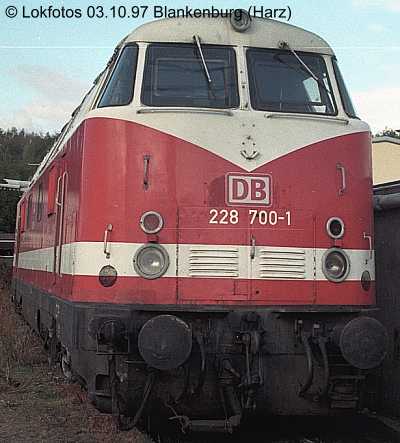 Kein weiteres Foto der Lok 700 vorhanden