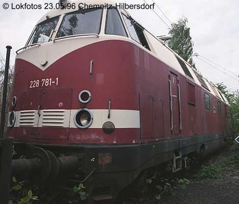 Kein weiteres Foto der Lok 781 vorhanden