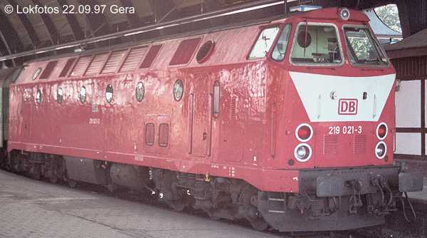 Kein weiteres Foto der Lok 021 vorhanden