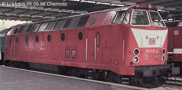 Kein weiteres Foto der Lok 035 vorhanden