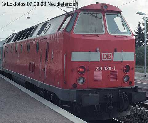 Kein weiteres Foto der Lok 036 vorhanden