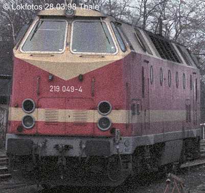 Kein weiteres Foto der Lok 049 vorhanden