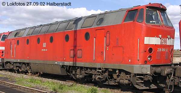Kein weiteres Foto der Lok 051 vorhanden