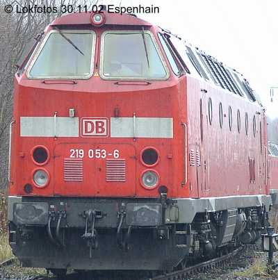 Kein weiteres Foto der Lok 053 vorhanden