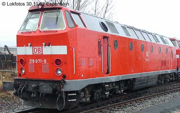 Kein weiteres Foto der Lok 071 vorhanden