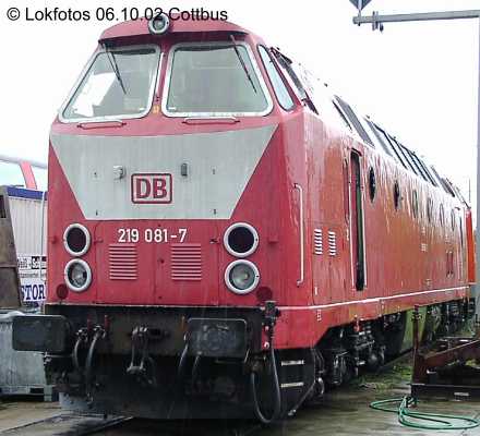 Kein weiteres Foto der Lok 081 vorhanden
