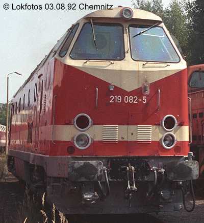 Kein weiteres Foto der Lok 082 vorhanden